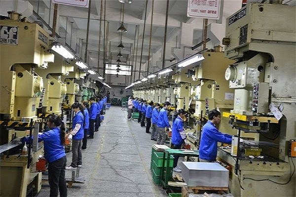 110、160沖壓生產(chǎn)線-中山市五金制品廠